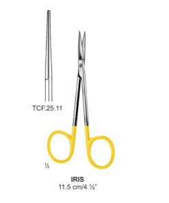 Tc-Iris Scissors, Str, Sh-Sh, 11.5Cm  (Tcf.25.11)