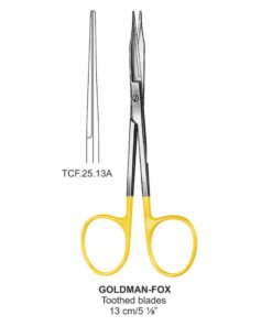 Tc-Goldman-Fox Scissors, Toothed Blades, Str, 13Cm (Tcf.25.13A)
