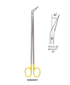 Tc-Debakey Vascular Scissors, Angled 25°, 28Cm  (Tcf.27.28)