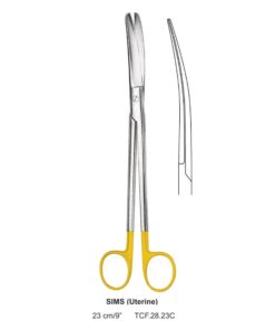 Tc-Sims (Uterine) Scissors, Cvd, 23Cm (Tcf.28.23C)