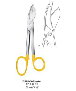 Tc-Bruns-Plaster Scissors, 24Cm  (Tcf.28.24)