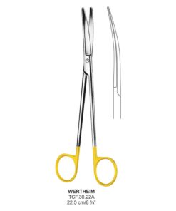 Tc-Wertheim Scissors, Cvd, 22.5Cm (Tcf.30.22A)