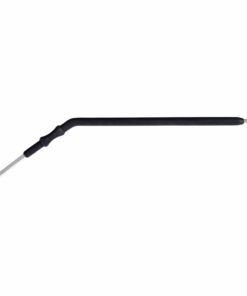 Reusable Angle 45 Ball Electrode, Straight 13Cm, Dia 6Mm, Black (E-3-1170)
