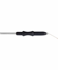 Reusable Fine Needle Electrode, 45 Angle With Grip L 7Cm , D  2.4Mm (3-435)