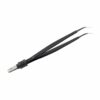 Reusable Bipolar, Gerald Forceps, Angled, Non Stick, With European Plug, 17.8 Cm Length, 1.0Mm Tip, Black