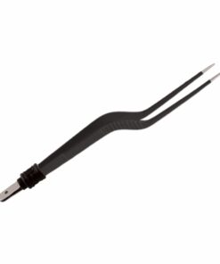 Reusable Bipolar, Yasargil Forceps, Straight, Non Stick, With European Plug, 15.6 Cm Length, 1.5Mm Tip, Black (E-8-5175)