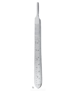 Scalpel Handle No. 3 With Scale 12Cm (A-003-12)