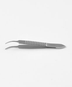 Tissue Forceps   Delicate Iris-Graefe Teeth 7Cm  Curved (A359-4204)