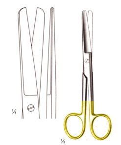 Tc Operating Scissors Standard B/B Straight 14.5Cm (B-006-14Tc)
