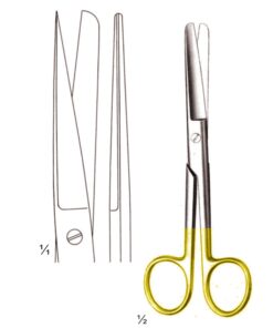 Tc Operating Scissors Standard S/B Straight 14.5Cm (B-007-14Tc)