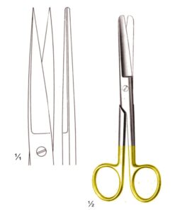 Tc Operating Scissors Standard S/S Straight 14.5Cm (B-008-14Tc)