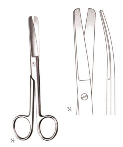 Standard Scissors B/B Curved 14.5Cm (B-009-14)