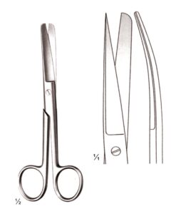 Standard Scissors S/B Curved 14.5Cm (B-010-14)