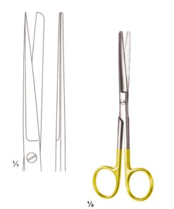 Scissors Delicate S/B Straight Tc 14.5Cm (B-013-14Tc)