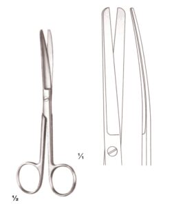 Scissors Delicate B/B Curved 14.5Cm (B-015-14)