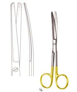 Scissors Delicate B/B Curved Tc 14.5Cm (B-015-14Tc)