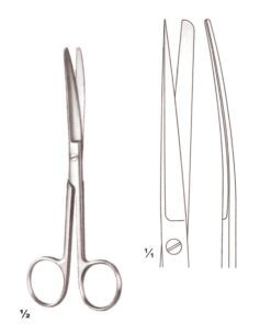 Scissors Delicate S/B Curved 14.5Cm (B-016-14)
