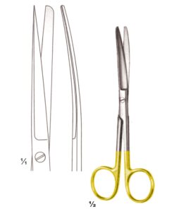Scissors Delicate S/B Curved Tc 14.5Cm (B-016-14Tc)
