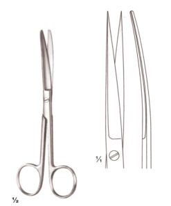 Scissors Delicate S/S Curved 14.5Cm (B-017-14)