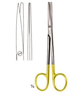 Metzenbaum Scissors S/B Straight Tc 14.5Cm (B-023-14Tc)