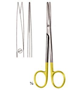 Metzenbaum Scissors S/S Straight Tc 14.5Cm (B-024-14Tc)