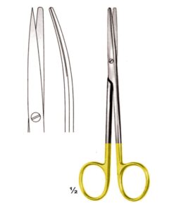 Metzenbaum Scissors S/B Curved Tc 14.5Cm (B-026-14Tc)