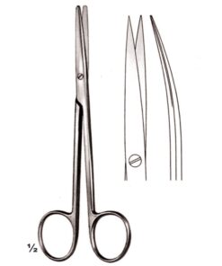 Metzenbaum Scissors S/S Curved 14.5Cm (B-027-14)