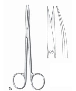 Metzenbaum Scissors S/S Curved 14.5Cm Toothed (B-034-14)