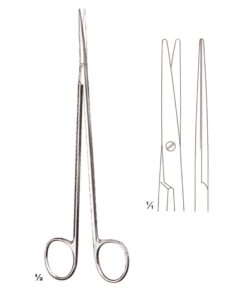 Metzenbaum-Fino Scissors B/B Straight 18Cm Slender Pattern (B-043-18)
