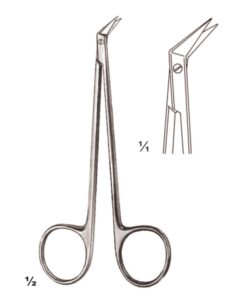 Diethric-Salyer Scissors S/S Curved 12Cm (B-052-12)