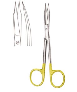 Goldmann-Fox Scissors S/S Curved Tc 13Cm (B-056-13Tc)