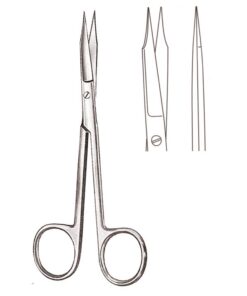 Goldmann-Fox Scissors S/S Straight 13Cm Toothed Blades (B-057-13)