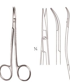 La Grange Scissors S/S Curved 11.5Cm S Shaped (B-063-11)