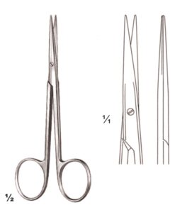 Delicate Scissors S/S Straight 11.5Cm (B-064-11)