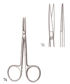 Scissors S/S Straight 9Cm (B-068-09)