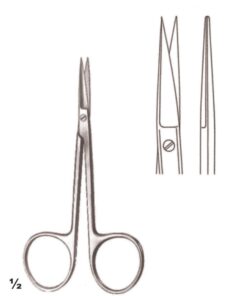 Scissors S/S Straight 9Cm (B-070-09)