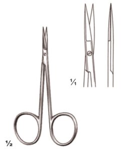 Scissors S/S Straight 9Cm Very Delicate (B-072-09)