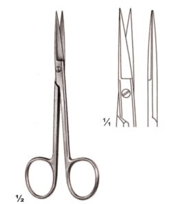 Scissors S/S Straight 11.5Cm (B-077-11)