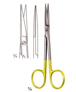 Scissors S/S Straight Tc 11.5Cm (B-077-11Tc)
