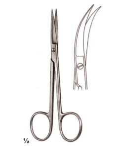 Scissors S/S Curved 11.5Cm (B-079-11)