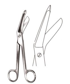 Lister Scissors Curved 11.5Cm (B-095-11)