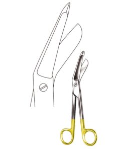 Lister Scissors Curved Tc 18Cm (B-097-18Tc)