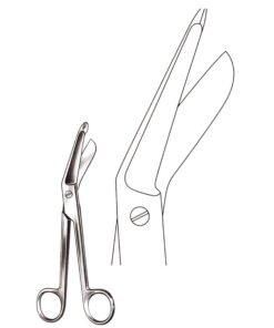 Lister Scissors Curved 20Cm (B-098-20)