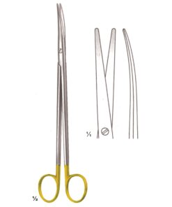 Metzenbaum-Fino Scissors B/B Curved Tc 20Cm Slender Pattern (B-102-20Tc)