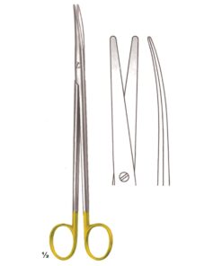 Metzenbaum-Fino Scissors B/B Curved Tc 23Cm Slender Pattern (B-103-23Tc)