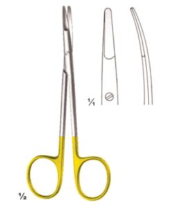 Ragnell Scissors B/B Curved Tc 12Cm (B-107-12Tc)
