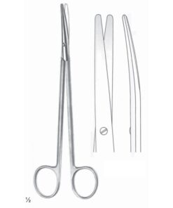 Metzenbaum Scissors B/B Curved 23Cm Fine Cutting Edge (B-110-23)