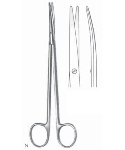 Metzenbaum Scissors B/B Curved 18Cm Fine Cutting Edge (B-112-18)