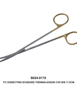 TC Dissecting Scissors Toennis-Adson Cvd B/B 17.5Cm (B024-017X)