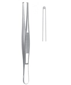Forceps 1:2 Straight 14.5Cm Standard Pattern (C-020-14)